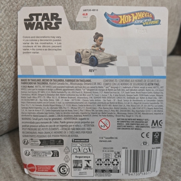 NEW Hot Wheels Racer Verse Star Wars REV - Picture 2 of 2